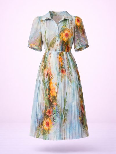 Đầm Maxi Vintage Hai Lớp Limited VH94