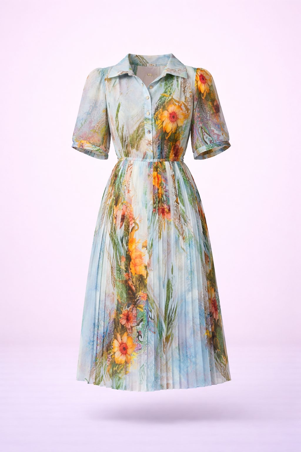 Đầm Maxi Vintage Hai Lớp Limited VH94