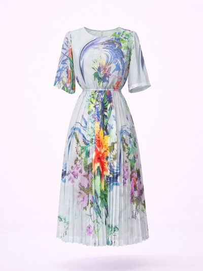 Đầm Maxi Vintage Hai Lớp Limited VH97