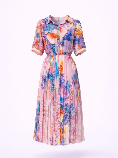 Đầm Maxi Vintage Hai Lớp Limited VH98