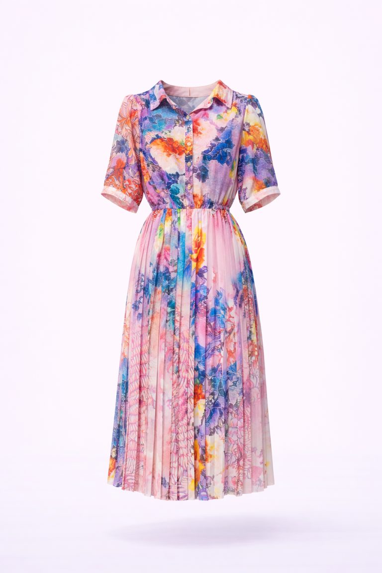 Đầm Maxi Vintage Hai Lớp Limited VH98
