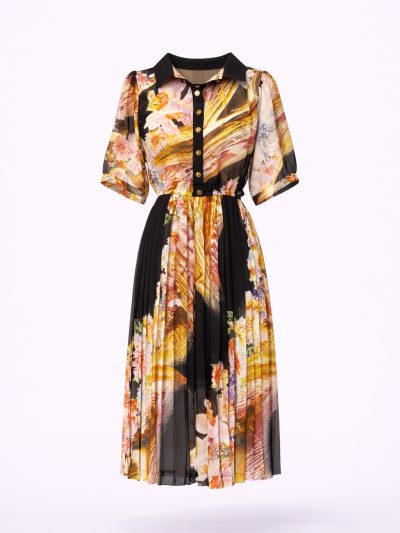 Đầm Maxi Vintage Hai Lớp Limited VH99