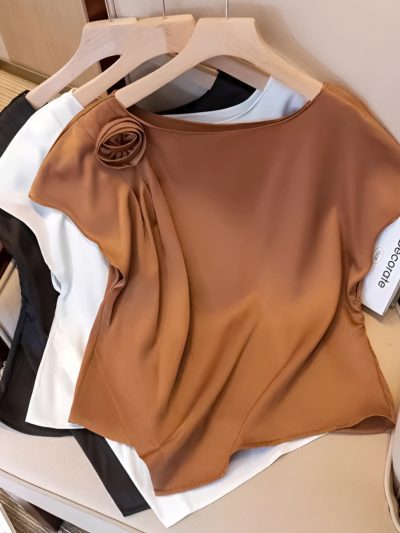 Áo Opaline rũ mềm cao cấp - AS932