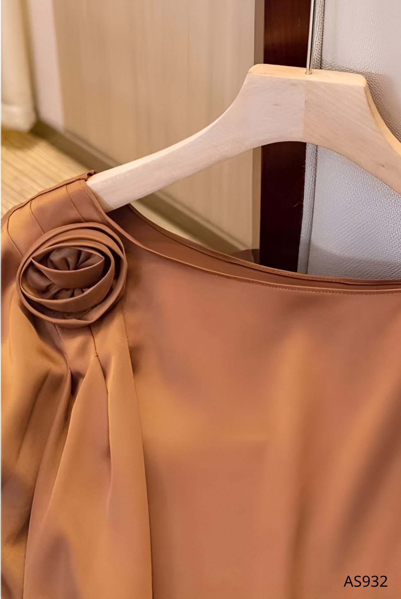 Áo Opaline rũ mềm cao cấp - AS932 - Ảnh 3