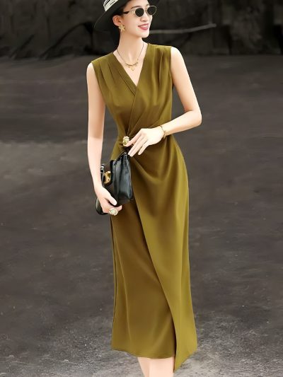 Celeste Draped Dress – Đầm Xếp Ly Thanh Lịch DK9129