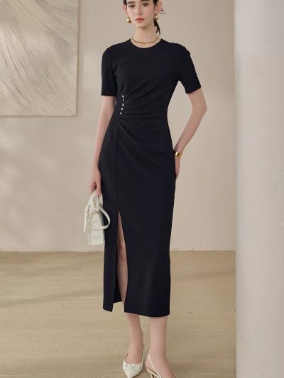 Đầm Midi Élan Thanh Lịch - DK9138