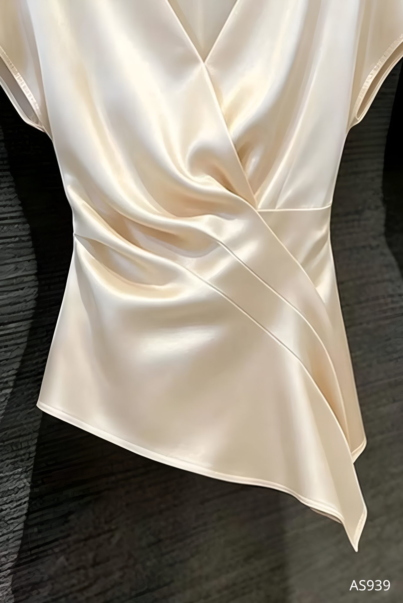 Áo Satin Blouse cao cấp - AS939 - Ảnh 4