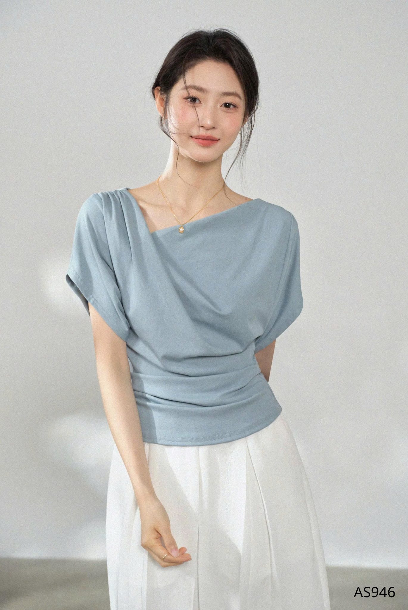 Áo Lệch Vai Velora Thanh Lịch - AS946