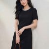 Đầm Cổ Tròn Đính Đá - DK9161