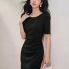 Đầm Xẻ Tà Thanh Lịch - DK9160