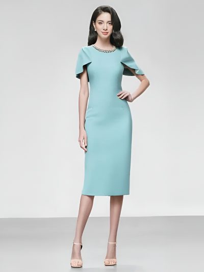 Đầm Tay Choàng Kiêu Sa - DK9167