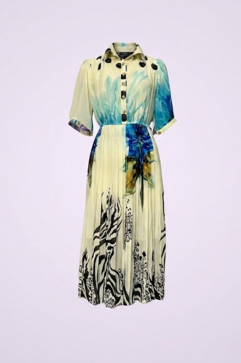 Đầm Maxi Vintage Hai Lớp Limited VH234