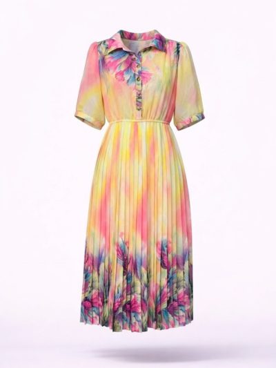Đầm Maxi Vintage Hai Lớp Limited VH197