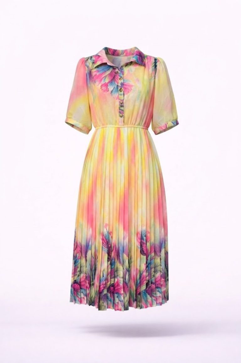 Đầm Maxi Vintage Hai Lớp Limited VH197