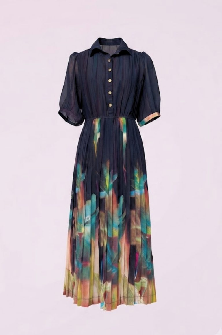 Đầm Maxi Vintage Hai Lớp Limited VH213