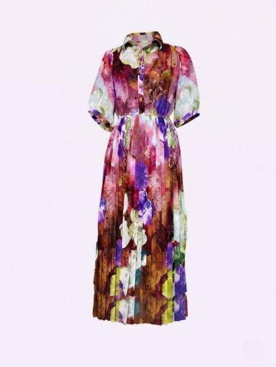Đầm Maxi Vintage Hai Lớp Limited VH243