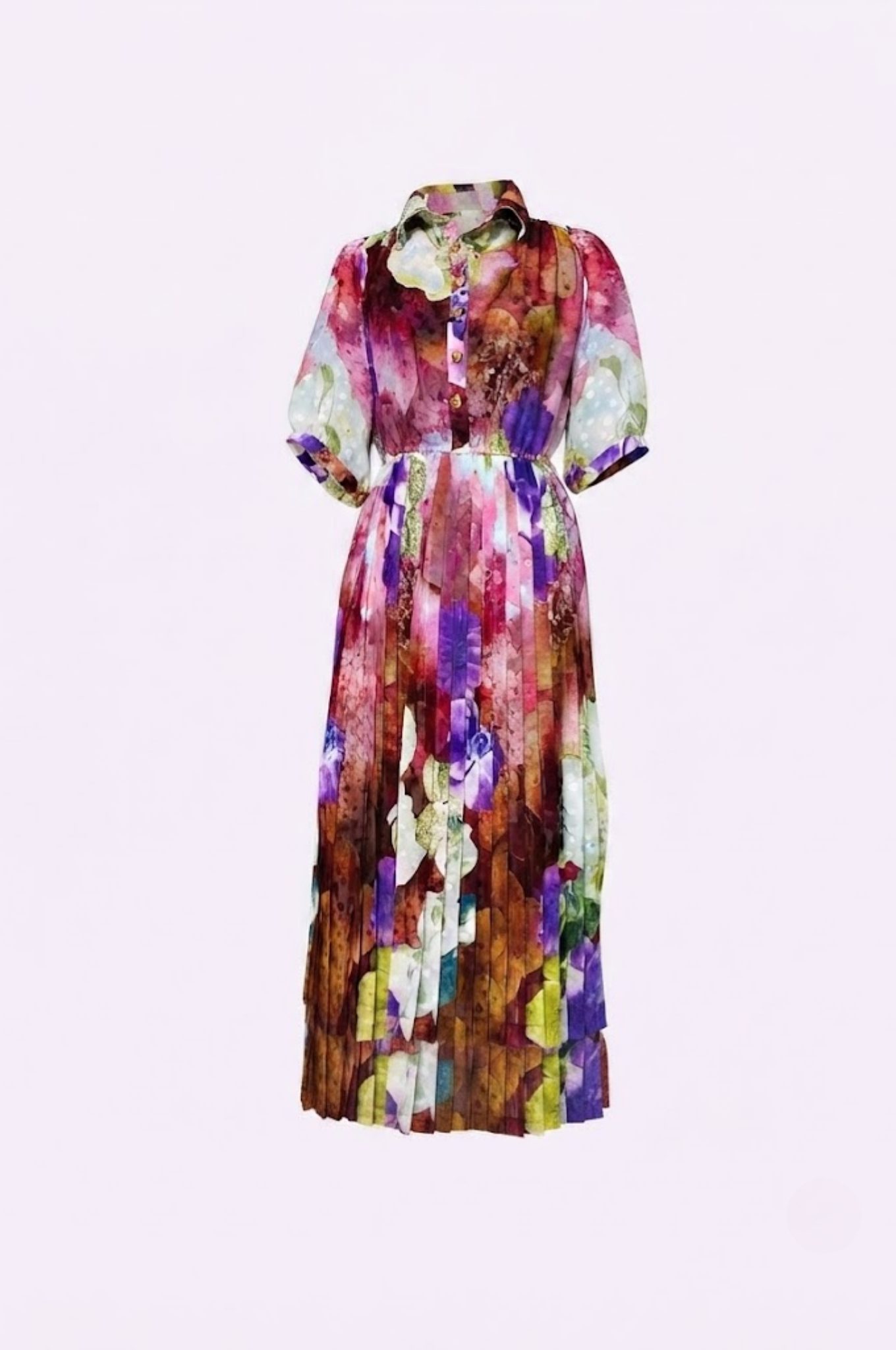 Đầm Maxi Vintage Hai Lớp Limited VH243