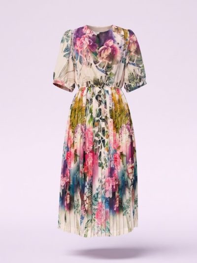 Đầm Maxi Vintage Hai Lớp Limited VH179