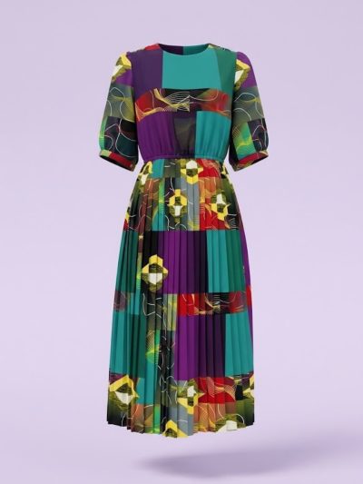Đầm Maxi Vintage Hai Lớp Limited VH187