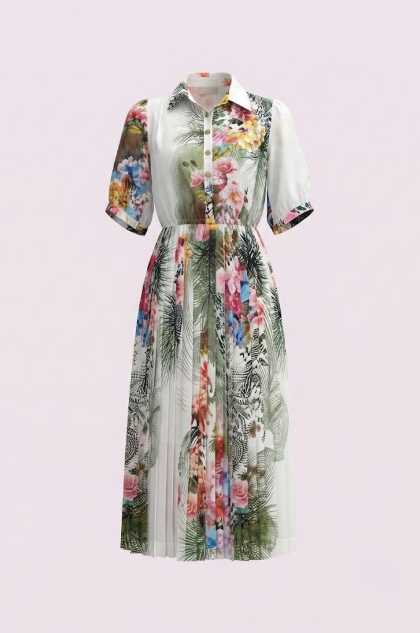 Đầm Maxi Vintage Hai Lớp Limited VH214