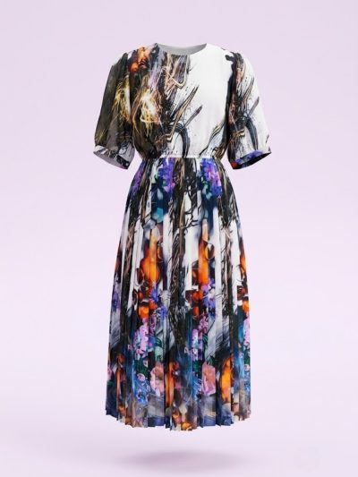 Đầm Maxi Vintage Hai Lớp Limited VH170