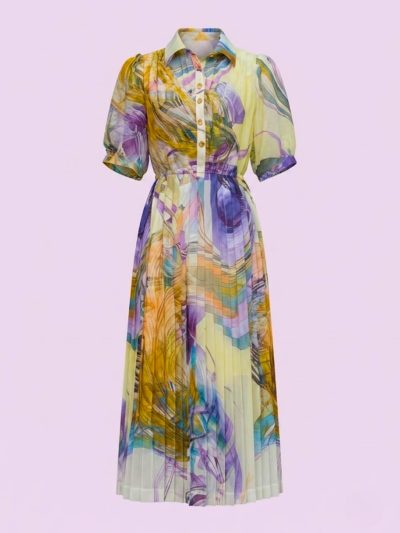 Đầm Maxi Vintage Hai Lớp Limited VH228