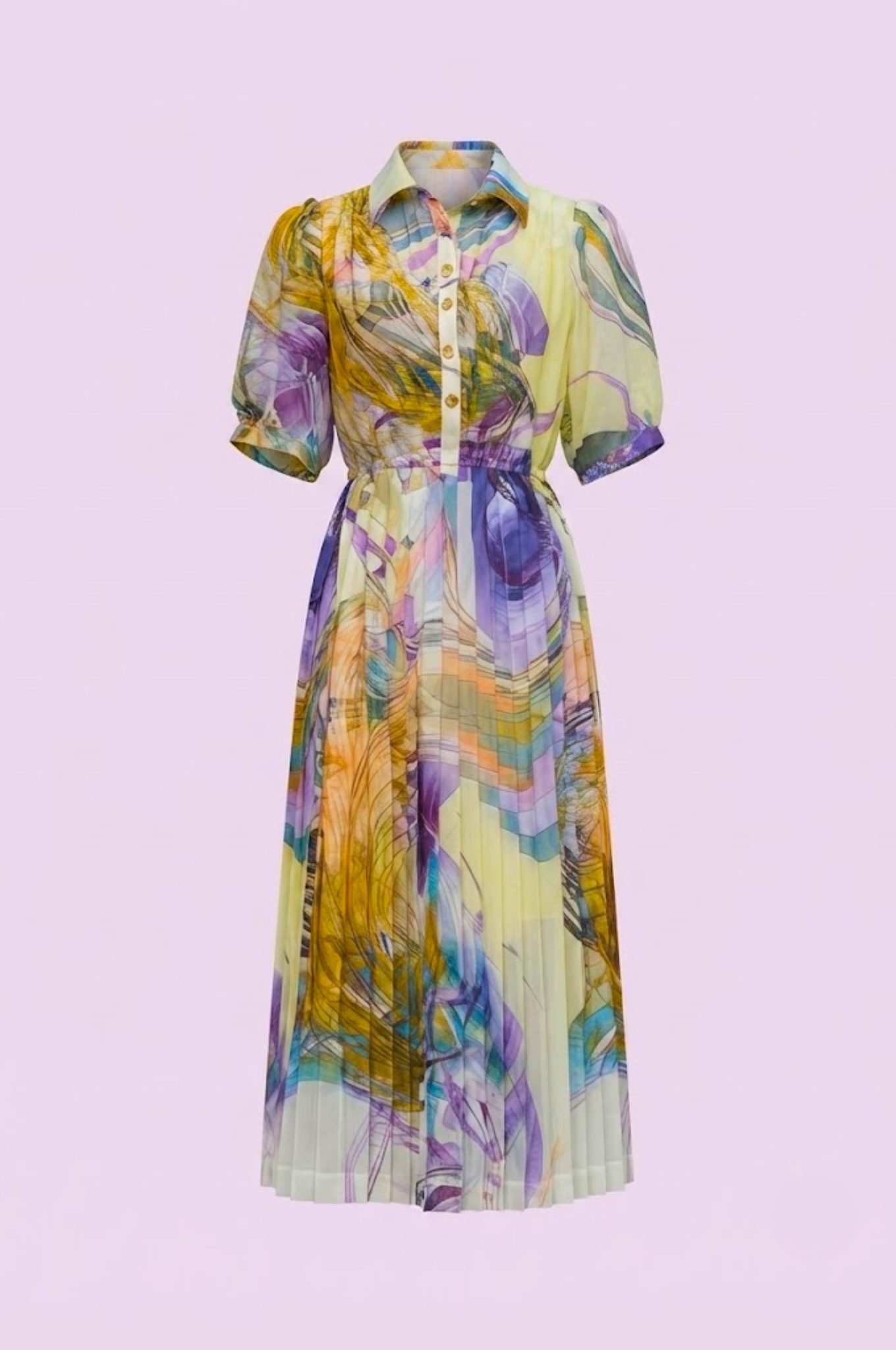 Đầm Maxi Vintage Hai Lớp Limited VH228