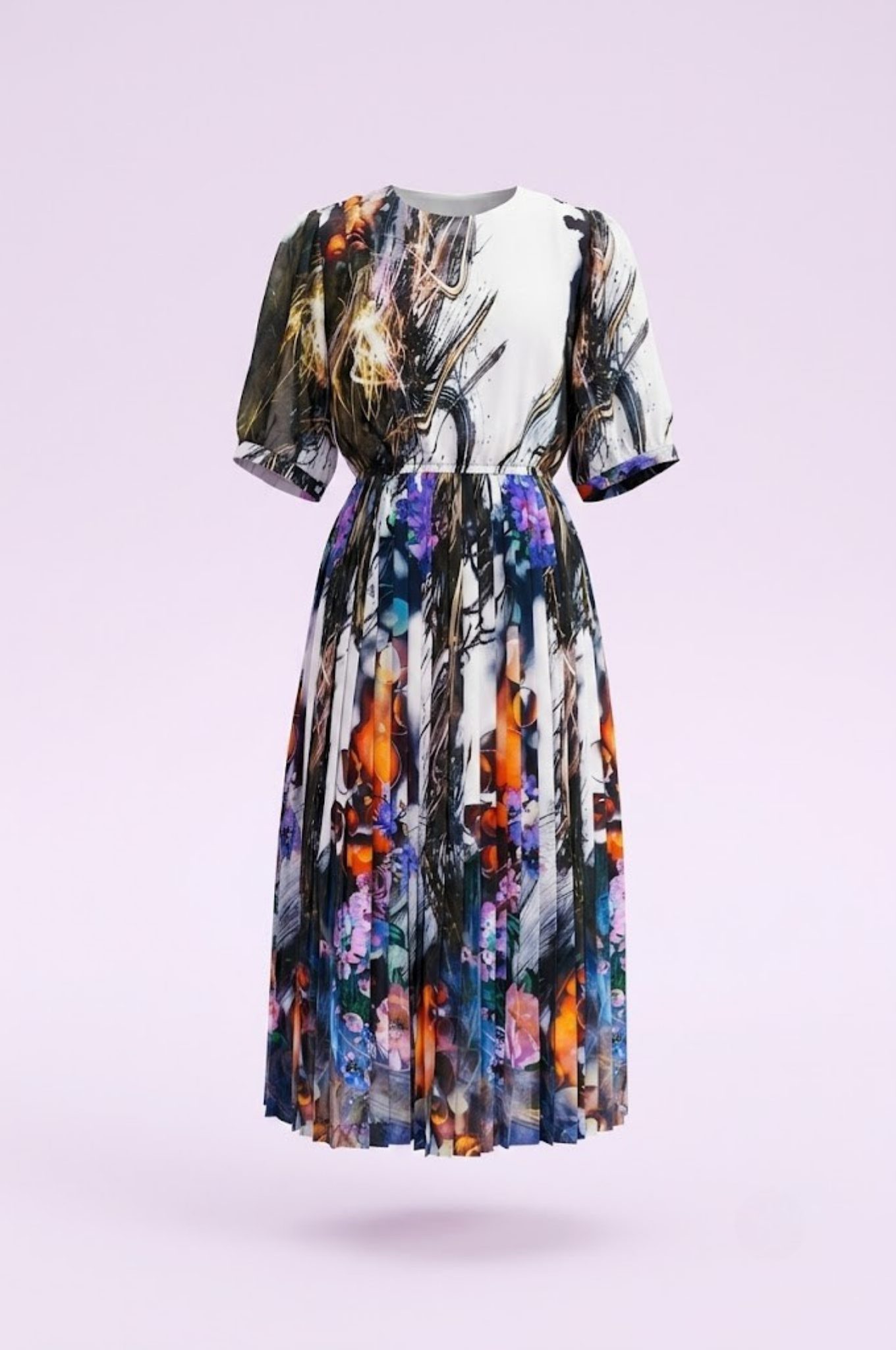 Đầm Maxi Vintage Hai Lớp Limited VH170