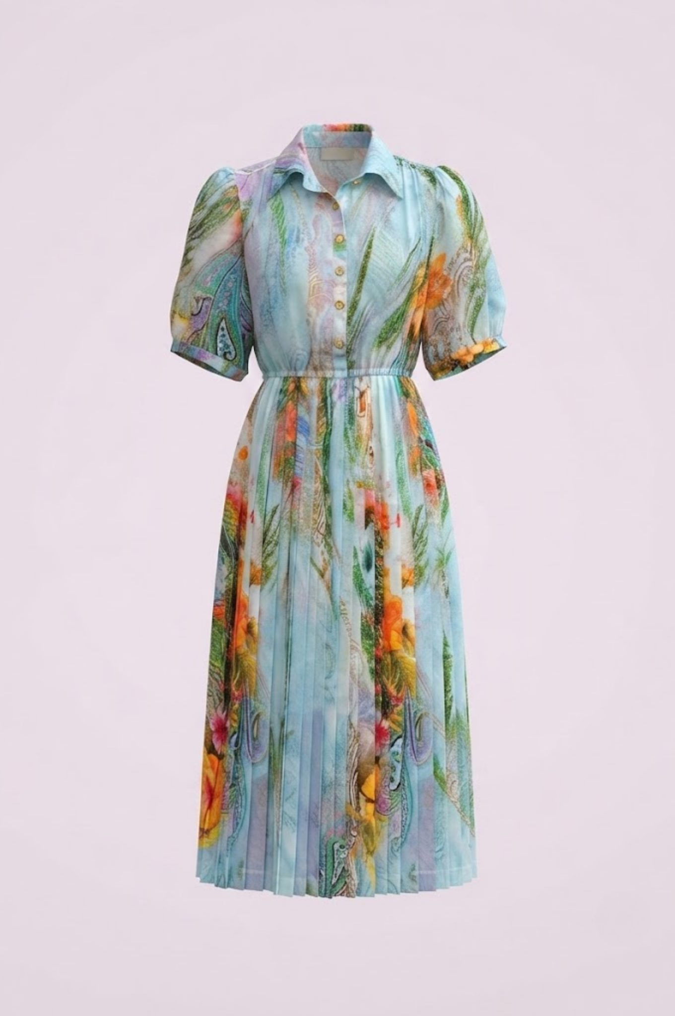 Đầm Maxi Vintage Hai Lớp Limited VH215