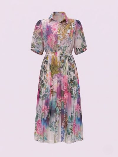 Đầm Maxi Vintage Hai Lớp Limited VH216