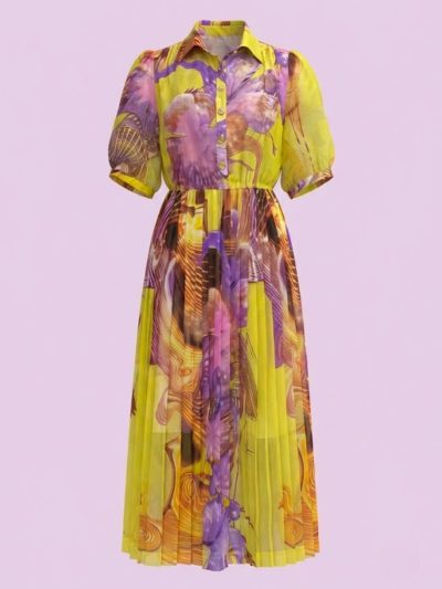 Đầm Maxi Vintage Hai Lớp Limited VH232