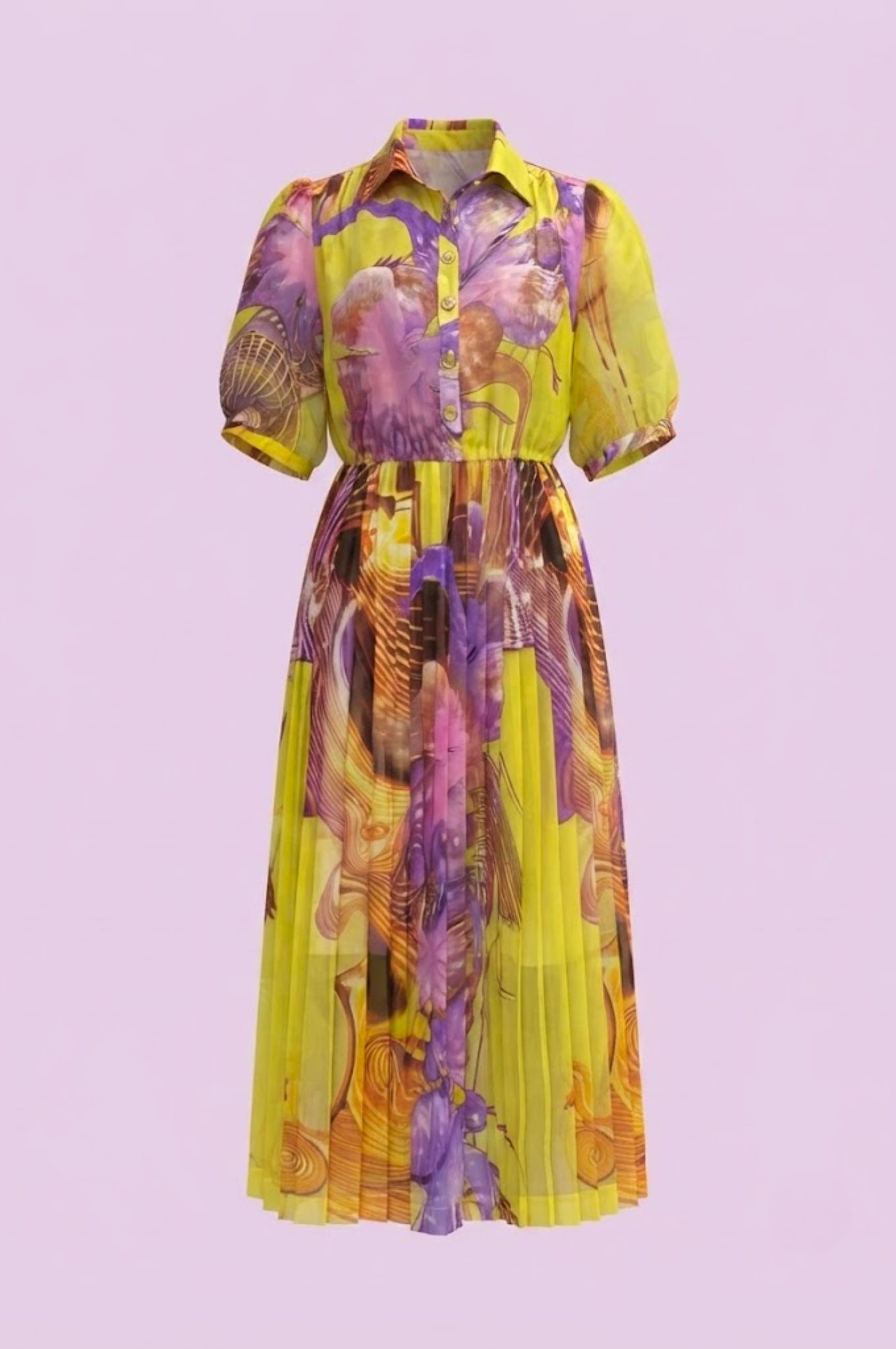 Đầm Maxi Vintage Hai Lớp Limited VH232