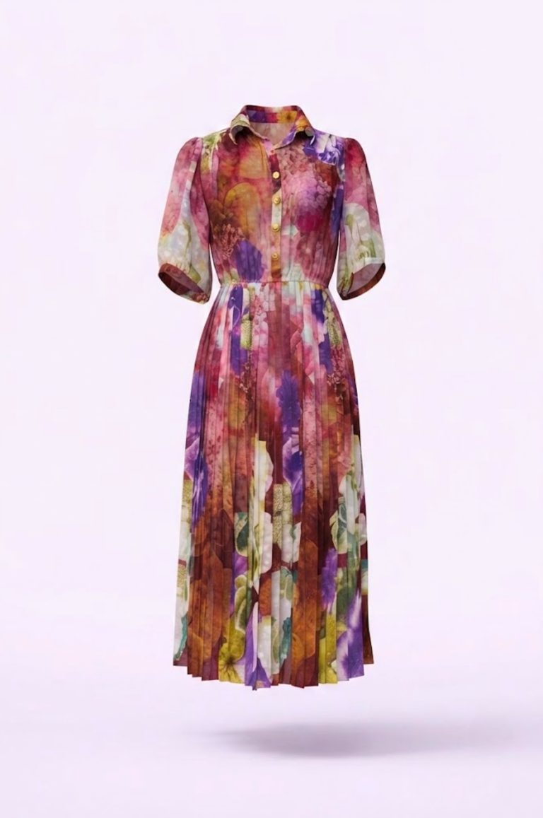 Đầm Maxi Vintage Hai Lớp Limited VH233