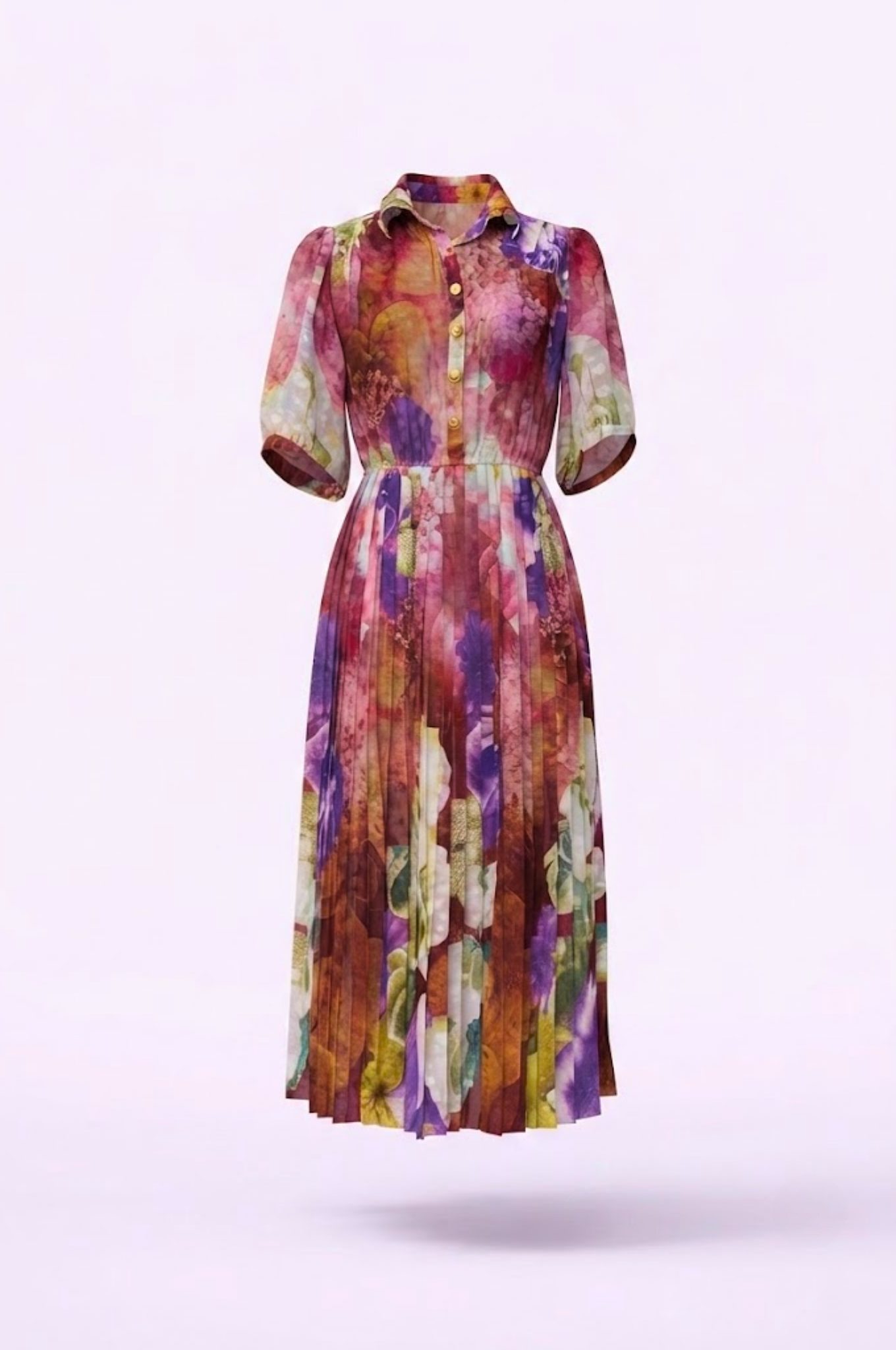 Đầm Maxi Vintage Hai Lớp Limited VH233