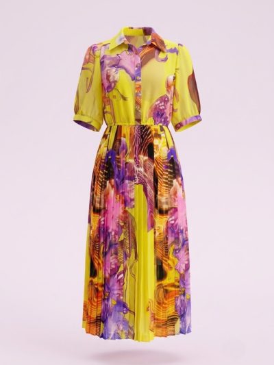 Đầm Maxi Vintage Hai Lớp Limited VH205