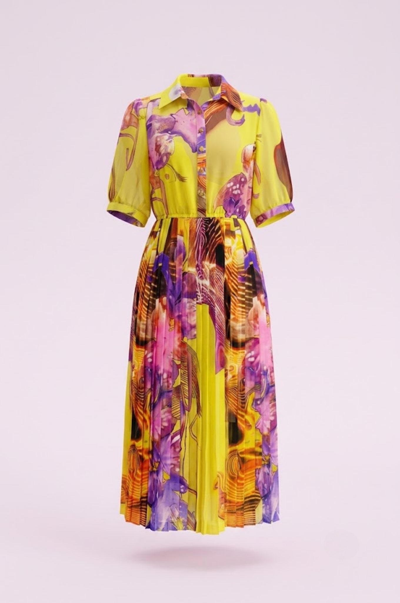 Đầm Maxi Vintage Hai Lớp Limited VH205