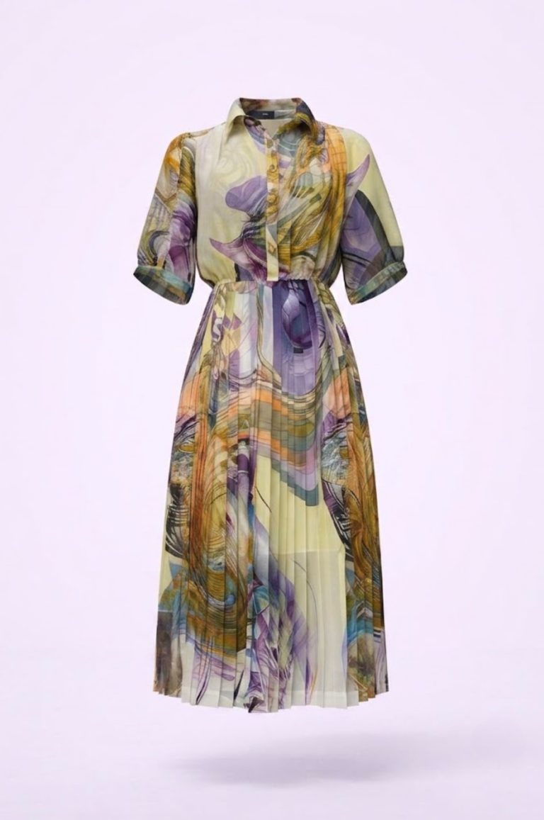 Đầm Maxi Vintage Hai Lớp Limited VH235