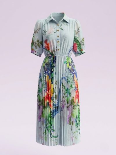 Đầm Maxi Vintage Hai Lớp Limited VH198