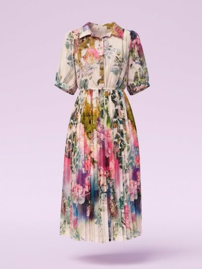 Đầm Maxi Vintage Hai Lớp Limited VH174