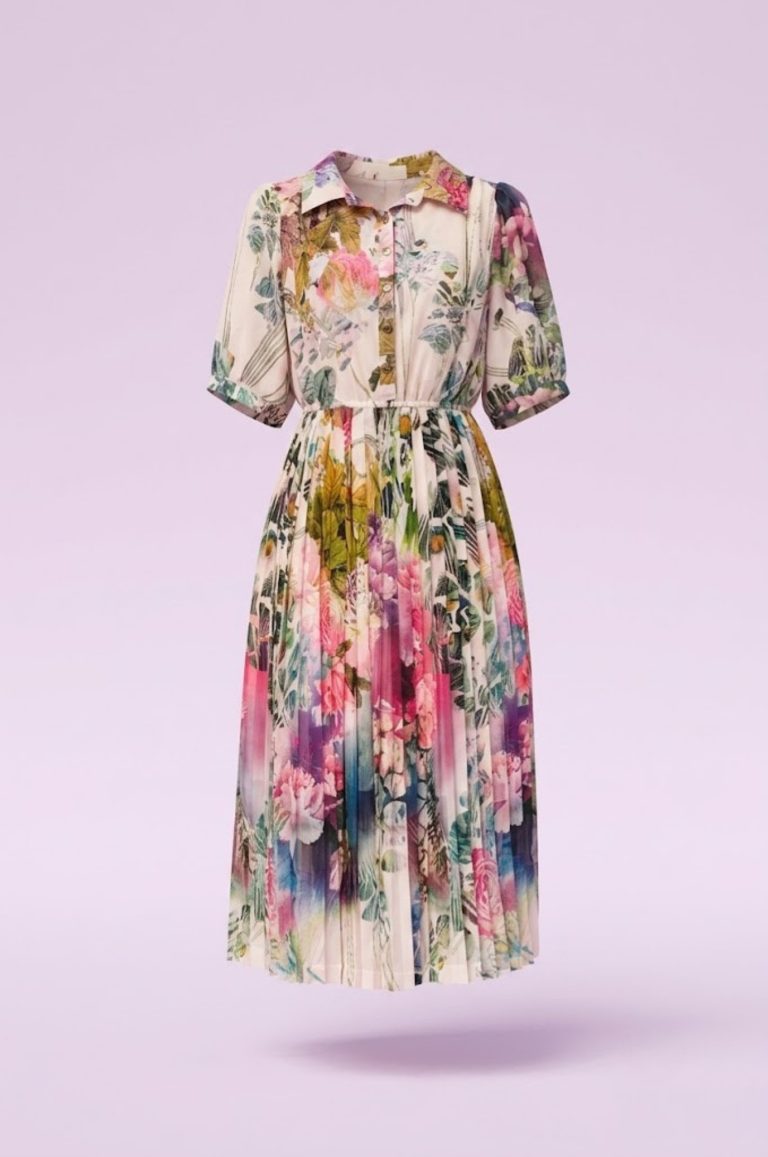 Đầm Maxi Vintage Hai Lớp Limited VH174