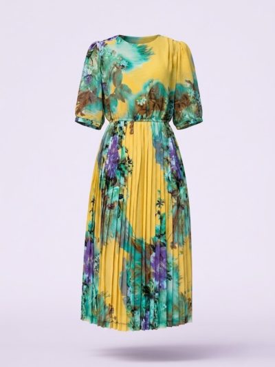 Đầm Maxi Vintage Hai Lớp Limited VH180