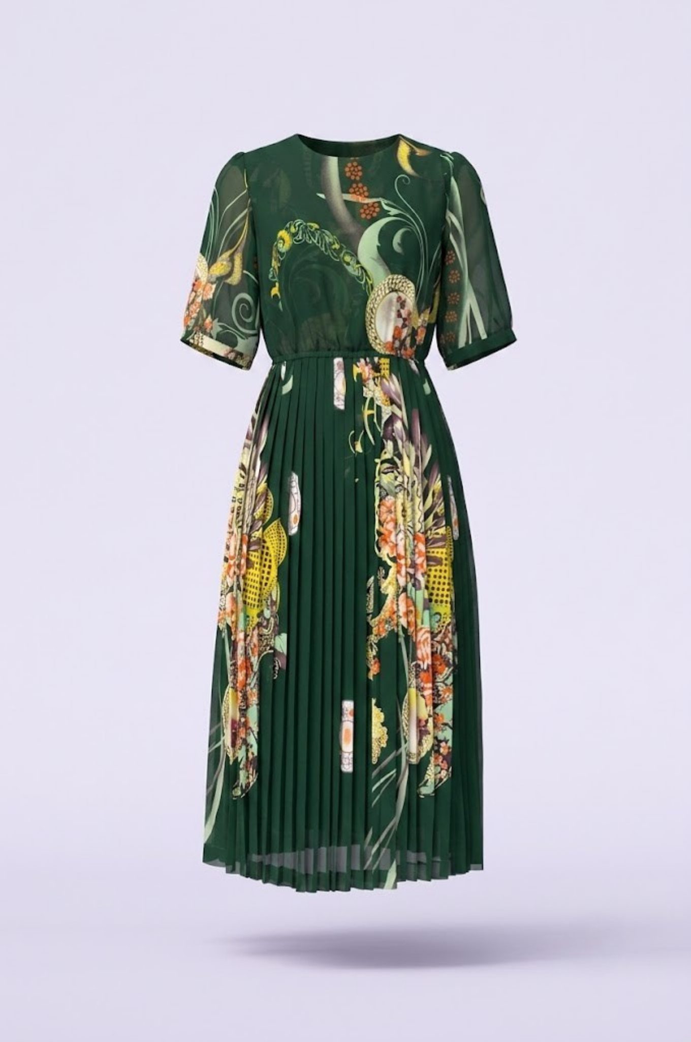 Đầm Maxi Vintage Hai Lớp Limited VH171