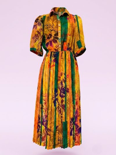 Đầm Maxi Vintage Hai Lớp Limited VH206