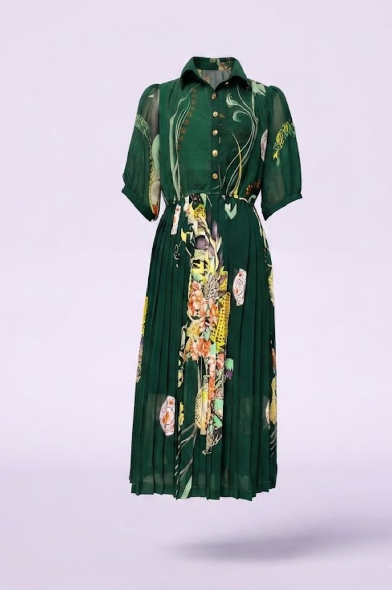 Đầm Maxi Vintage Hai Lớp Limited VH220