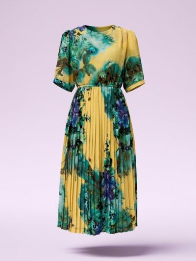Đầm Maxi Vintage Hai Lớp Limited VH175