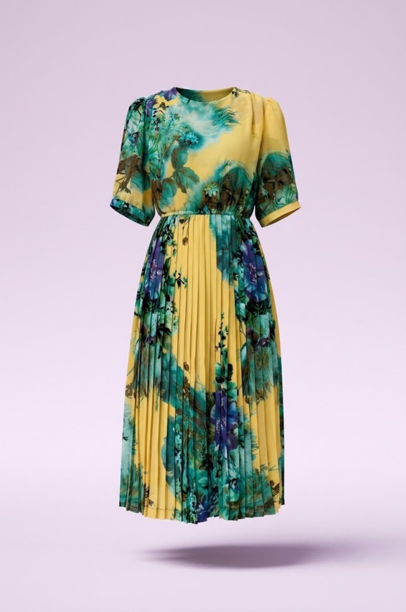 Đầm Maxi Vintage Hai Lớp Limited VH175