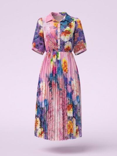Đầm Maxi Vintage Hai Lớp Limited VH181