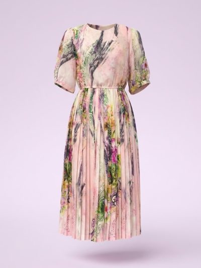 Đầm Maxi Vintage Hai Lớp Limited VH172