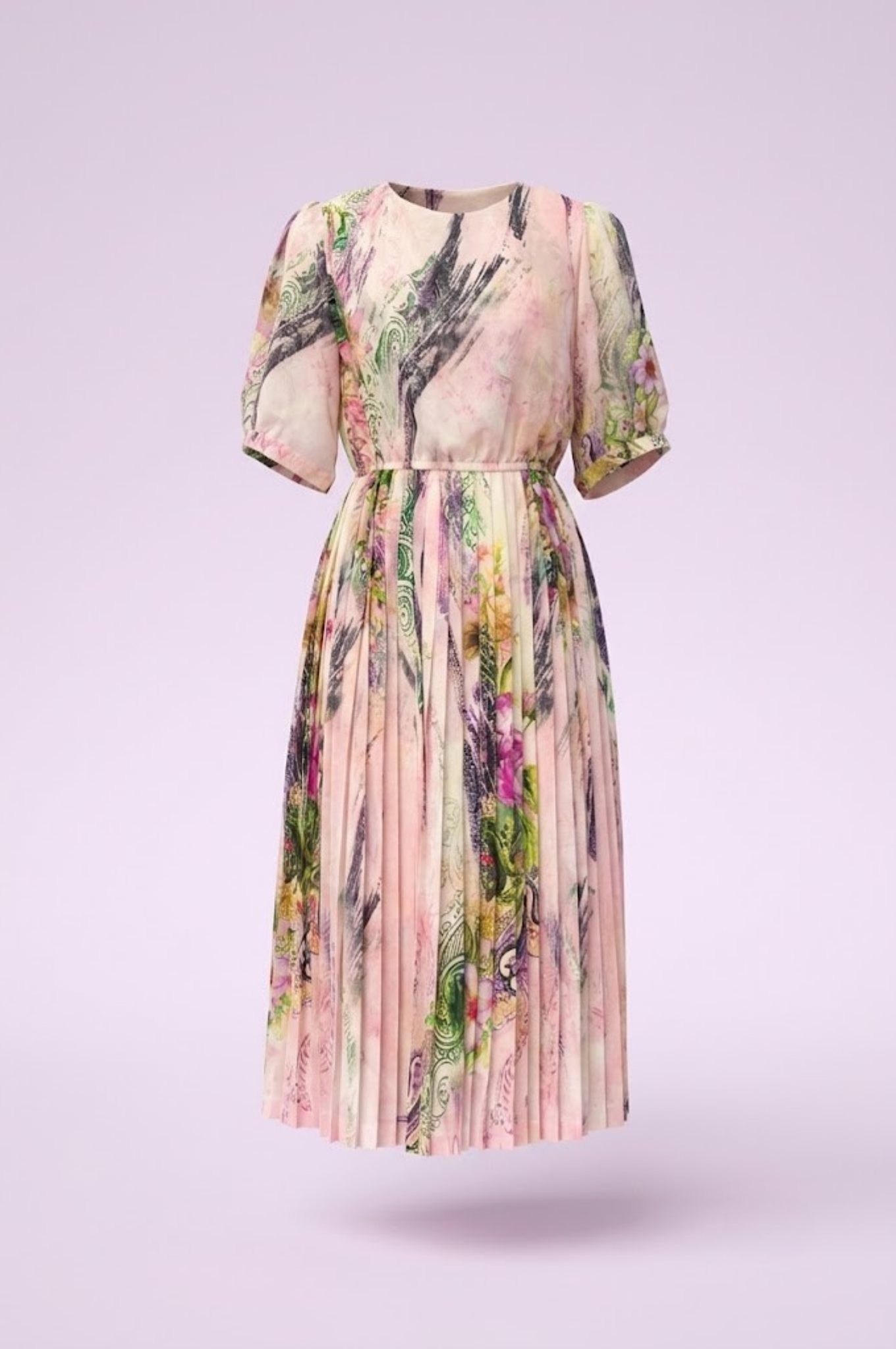 Đầm Maxi Vintage Hai Lớp Limited VH172