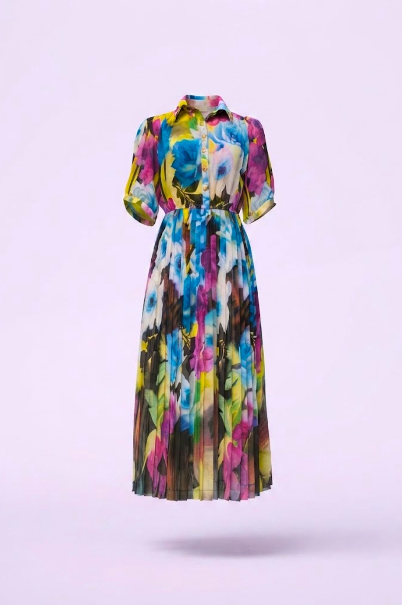 Đầm Maxi Vintage Hai Lớp Limited VH221